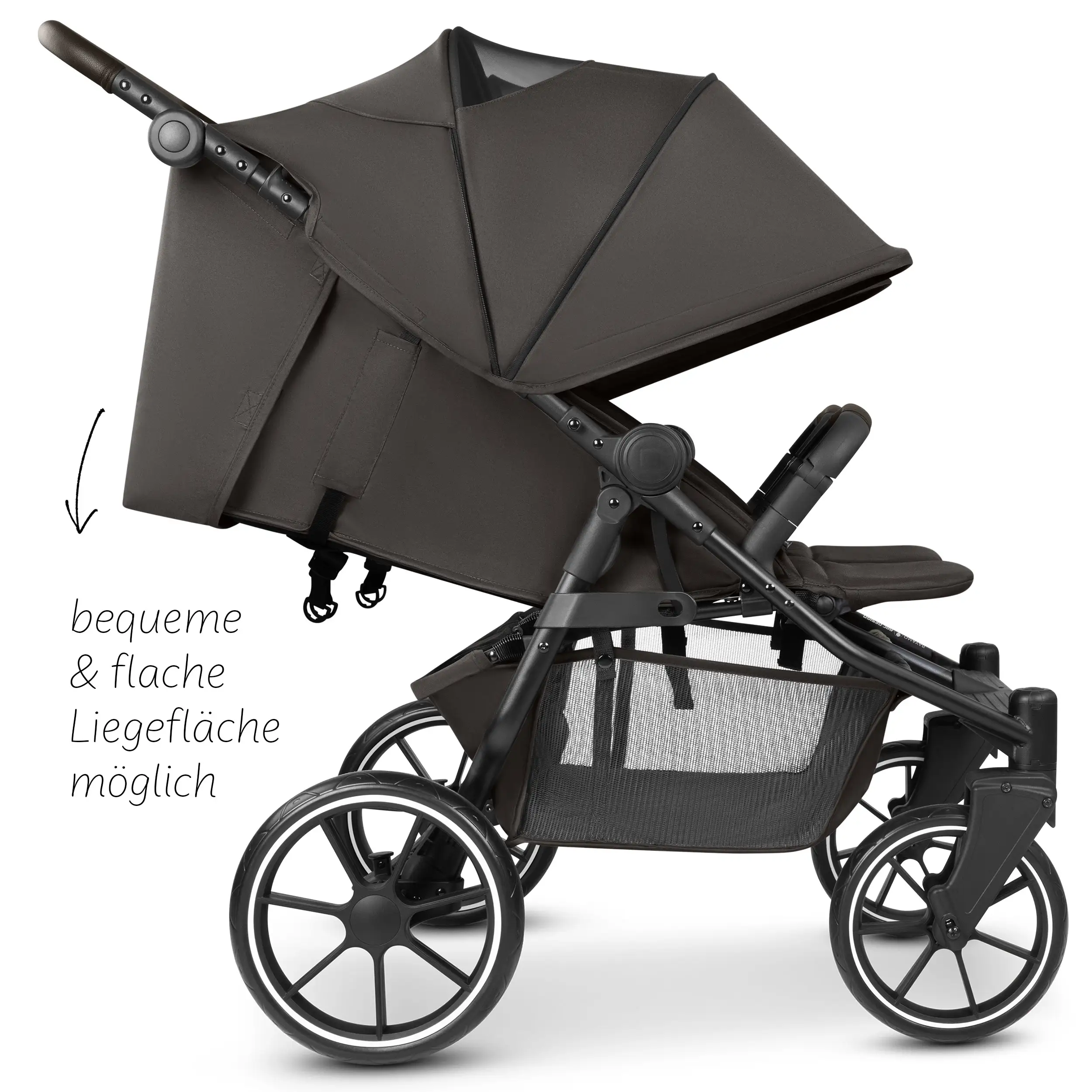 Bayamo Double Strollers - Nut