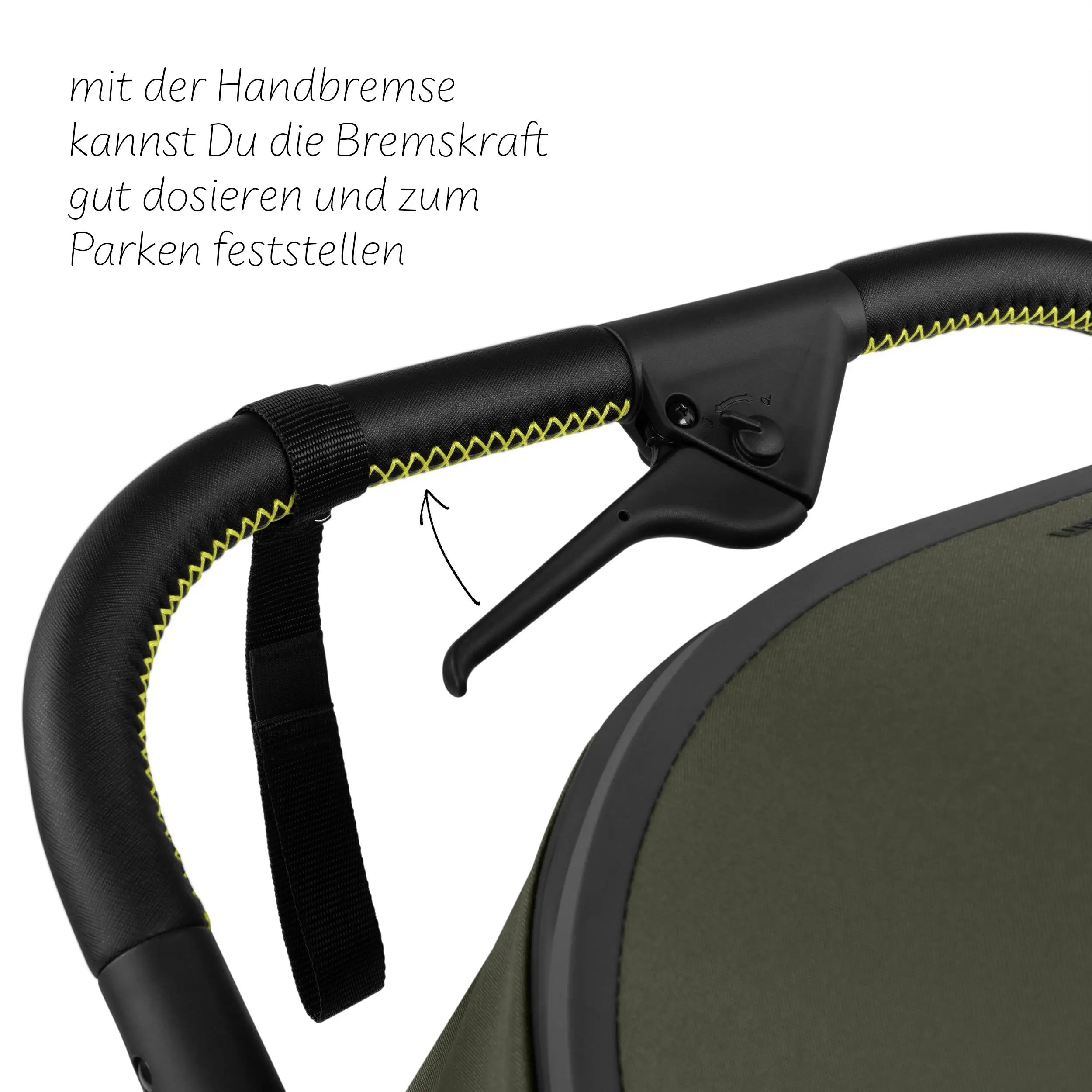 3in1 Stroller-Set Salsa 5 Run - Avocado