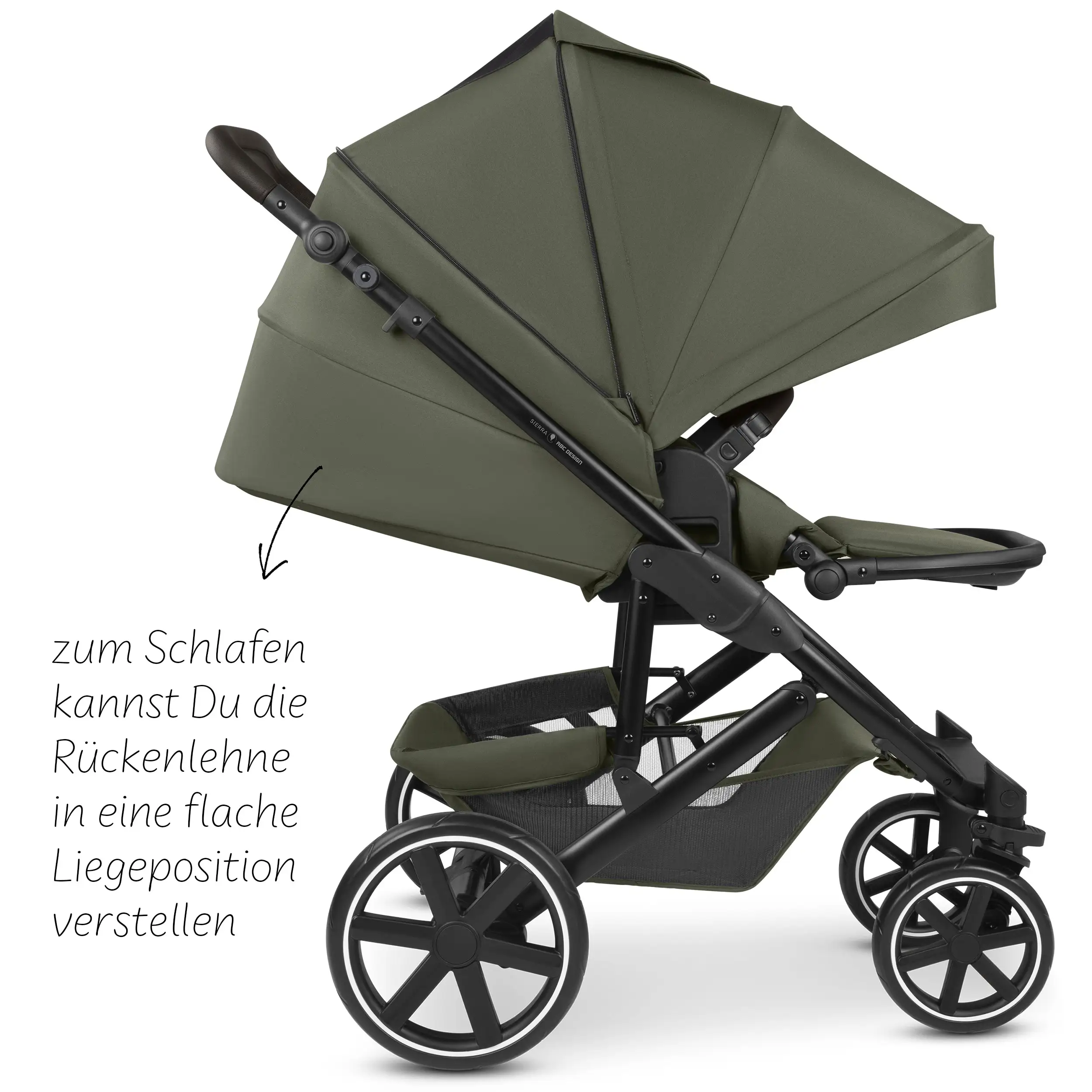 3-in-1 Sierra Stroller Set - Pea