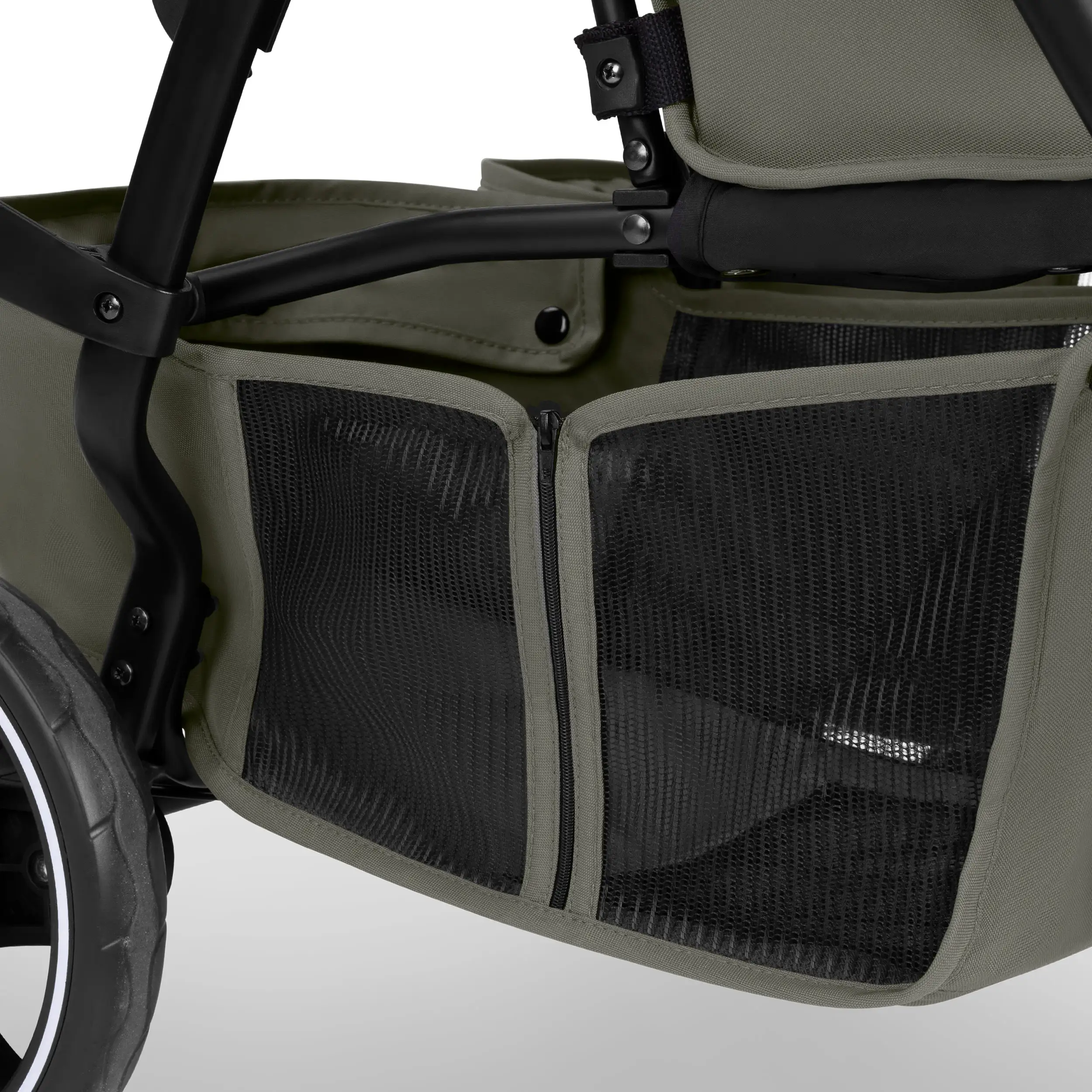 Double stroller D Two - Wheat