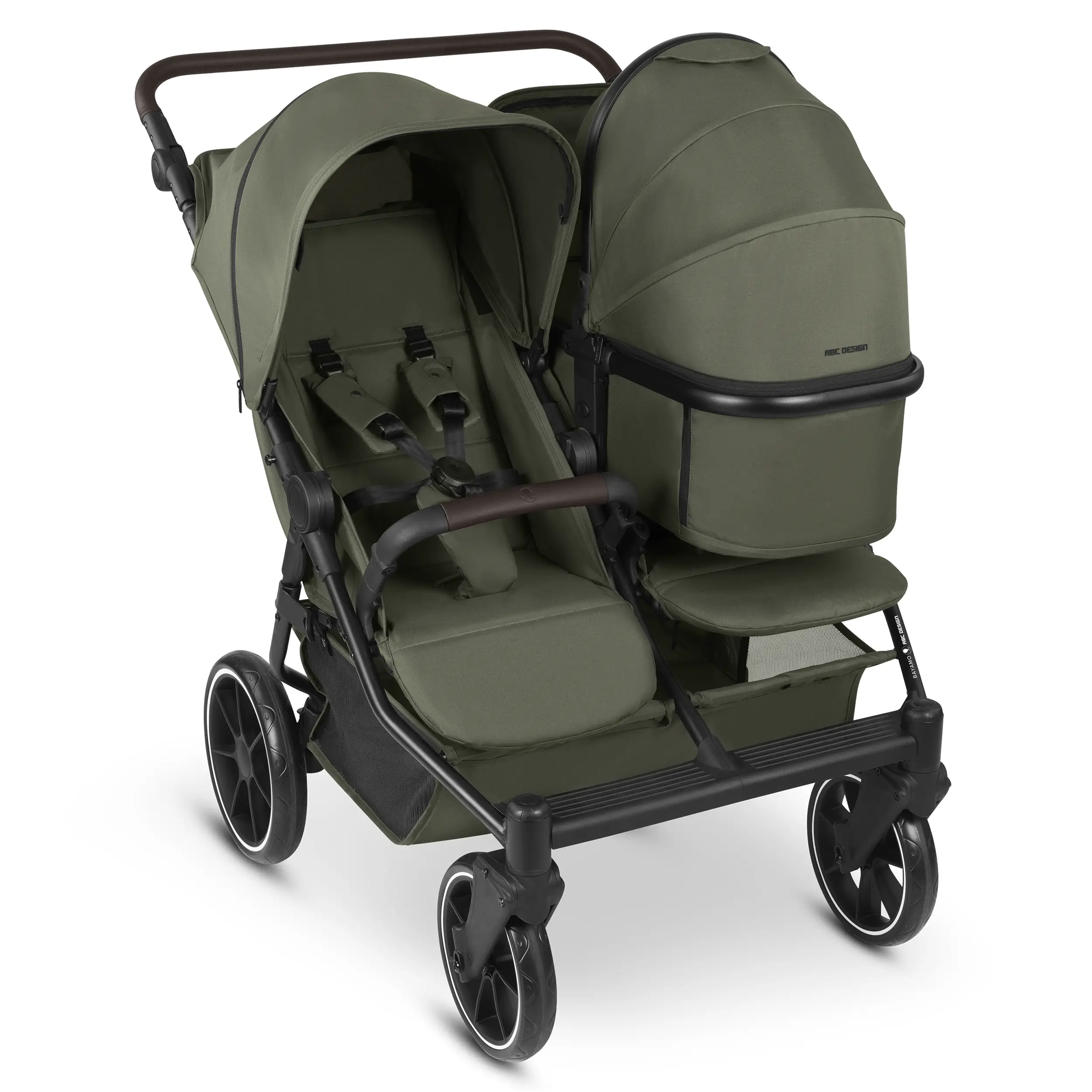 Bayamo Double Strollers - Pea
