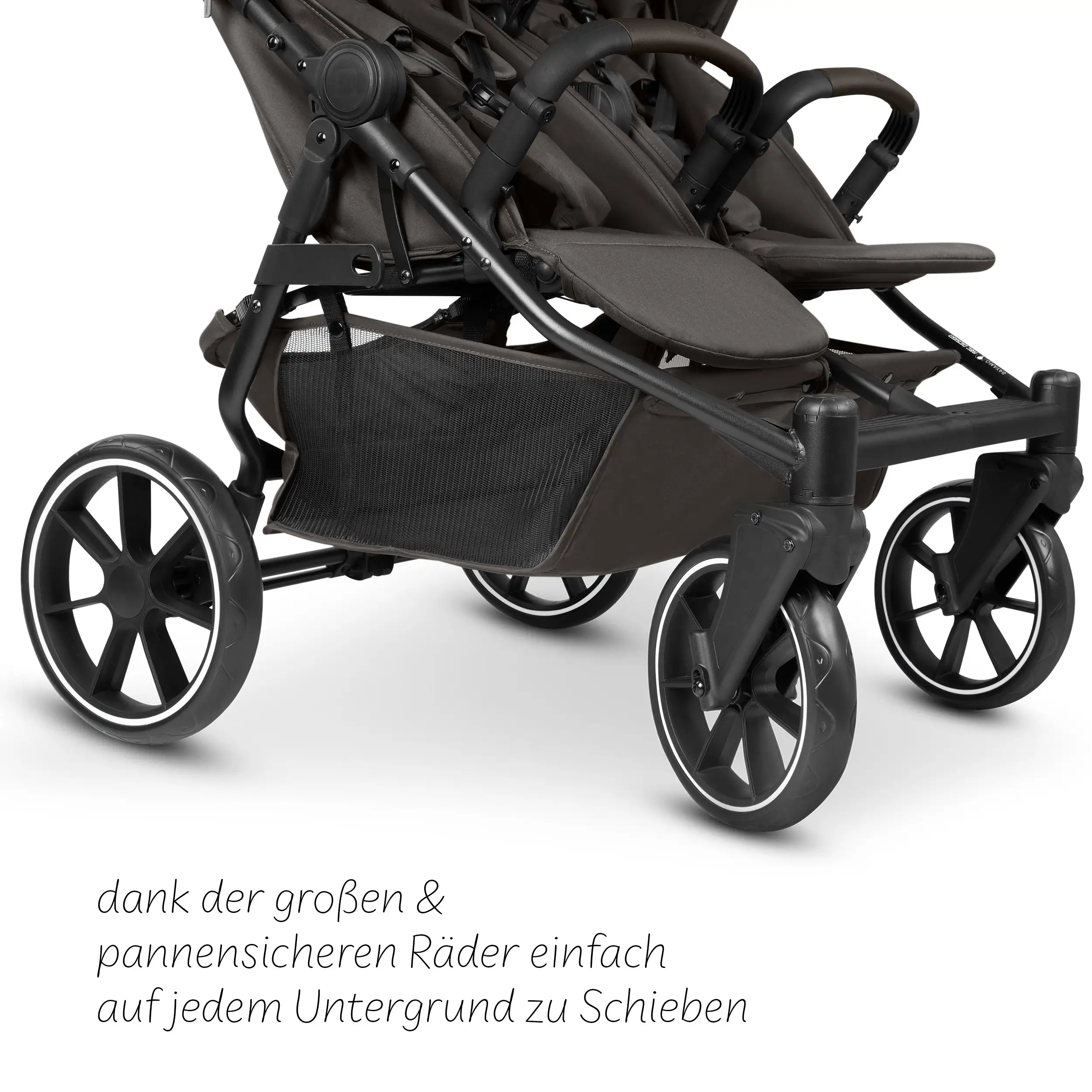 Bayamo Double Strollers - Nut