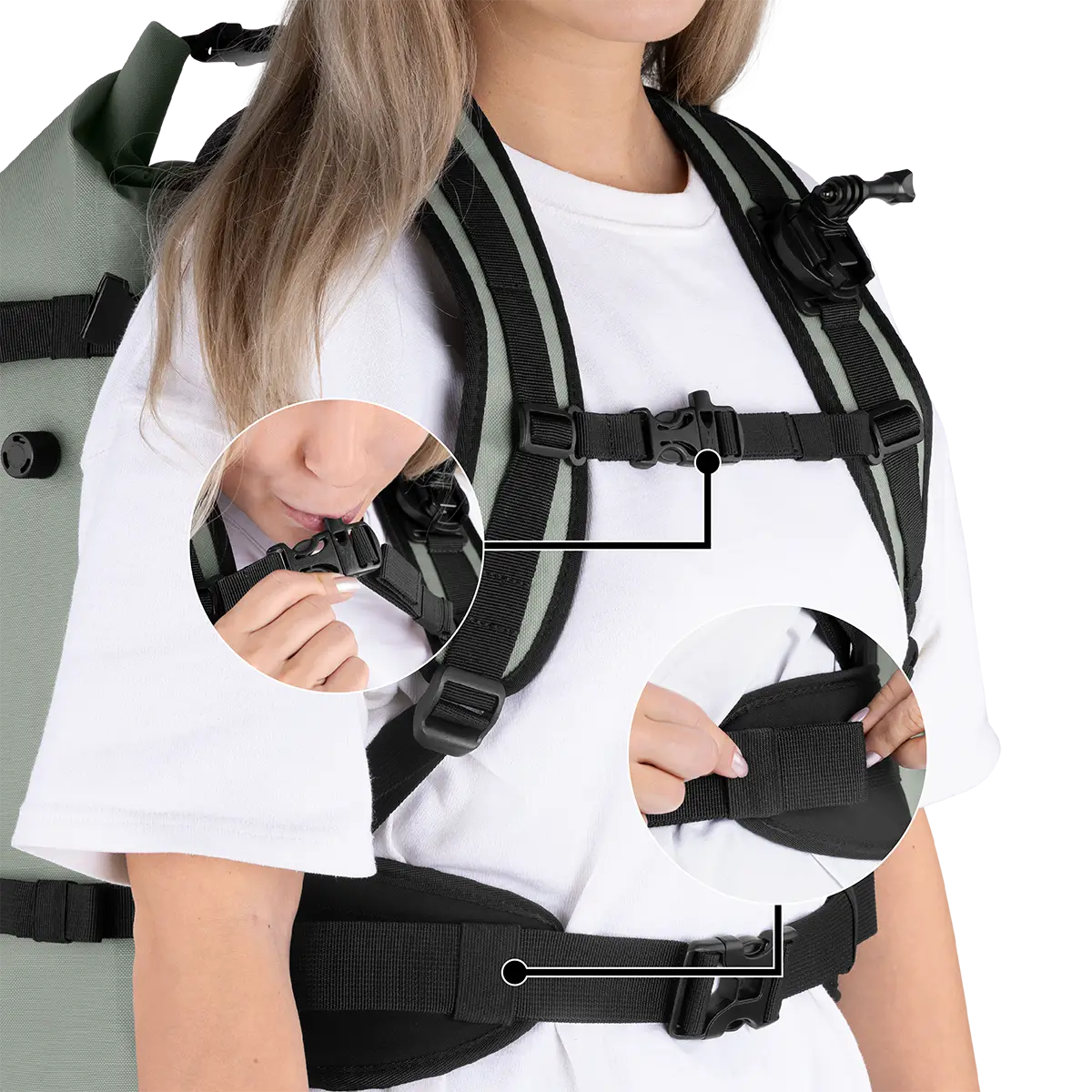 Adjustable belt system