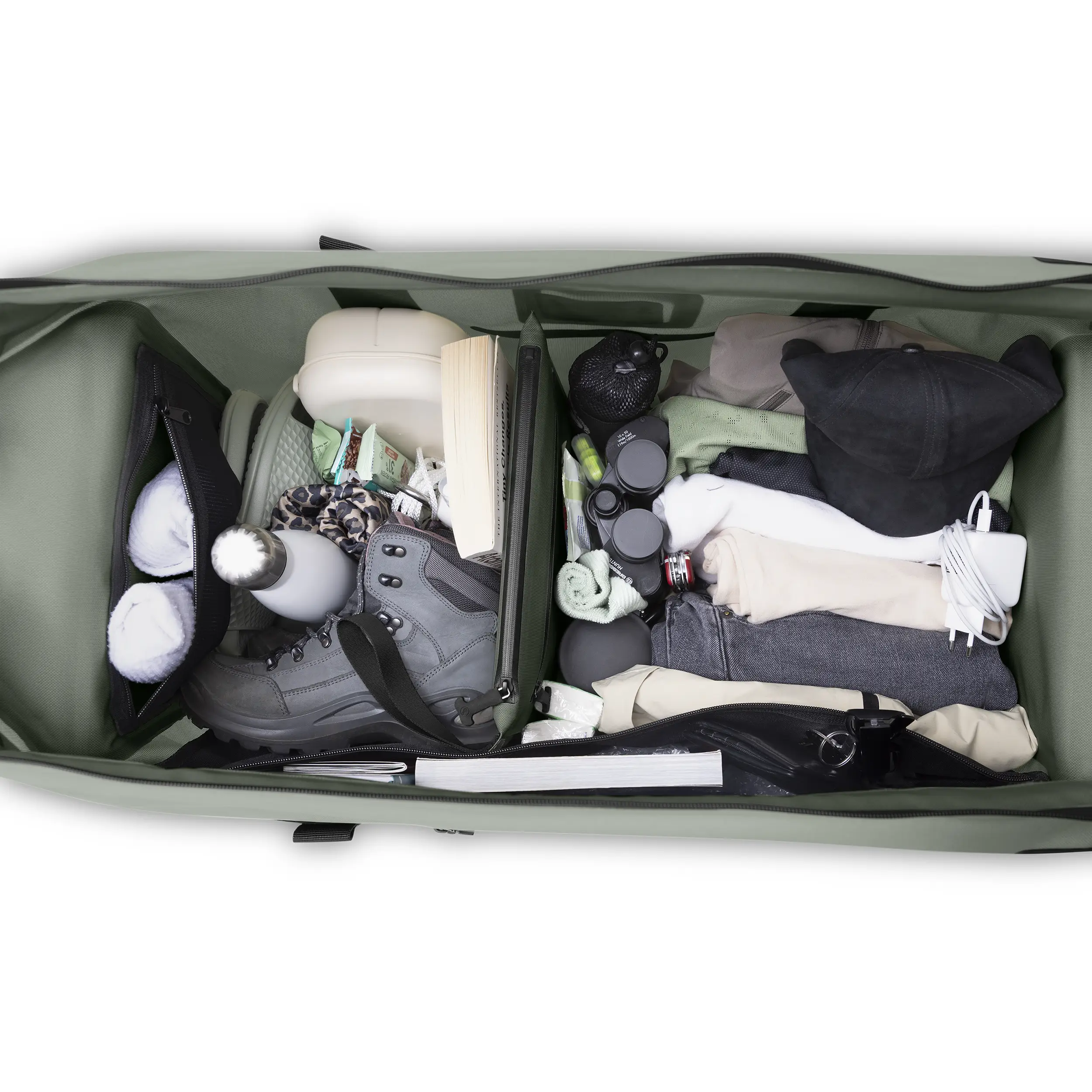 Locarno 60L travel bag for everyday use, travel and professional use - Pine