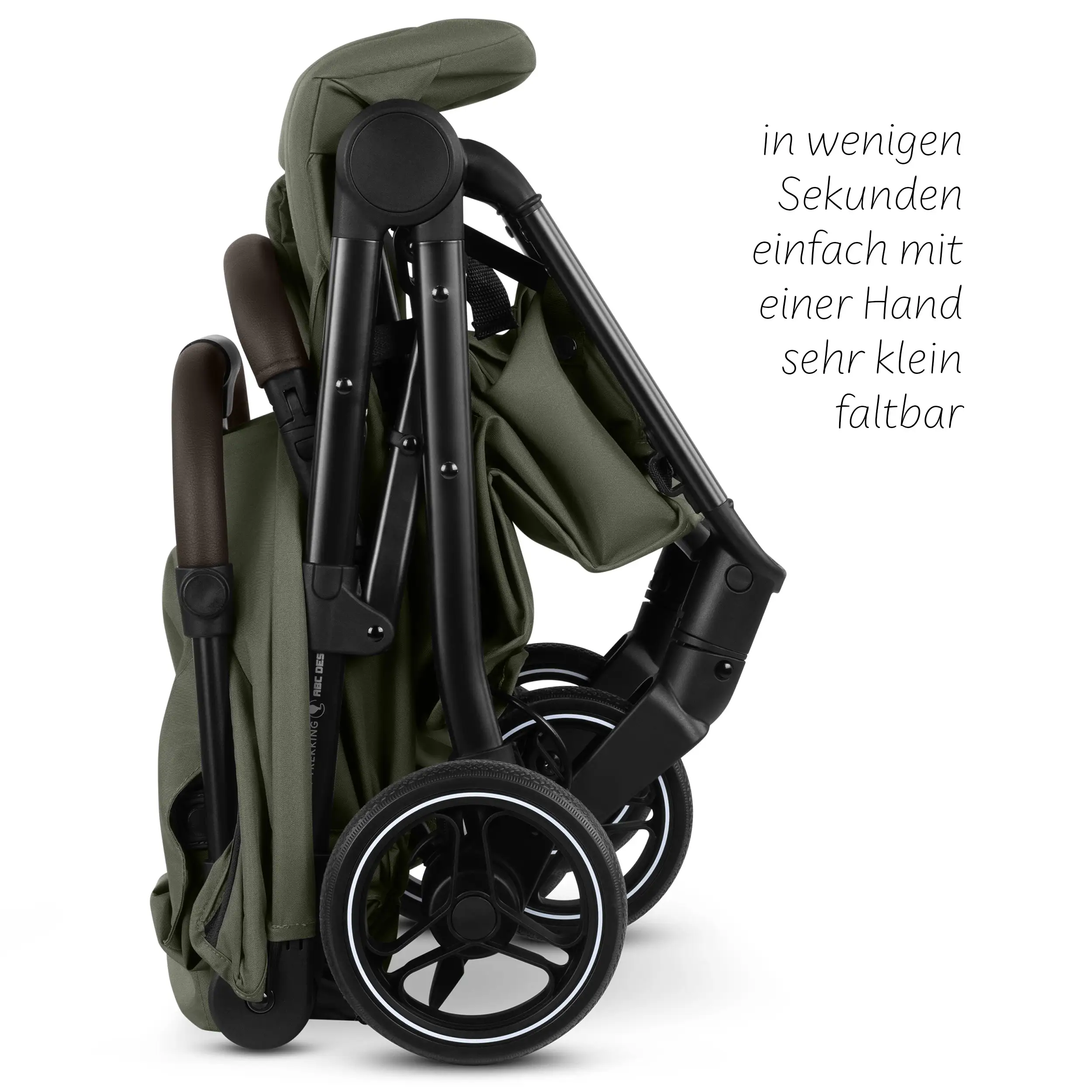Ping 4 Trekking Travel Stroller - Pea