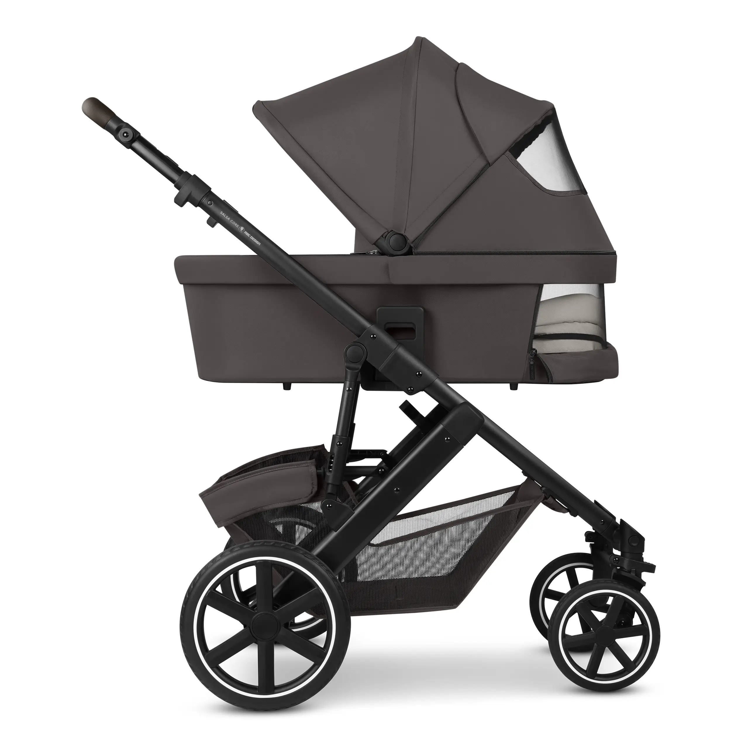 3in1 Stroller Set Salsa Core incl. infant car seat Calla with Reclining Function - Falcon