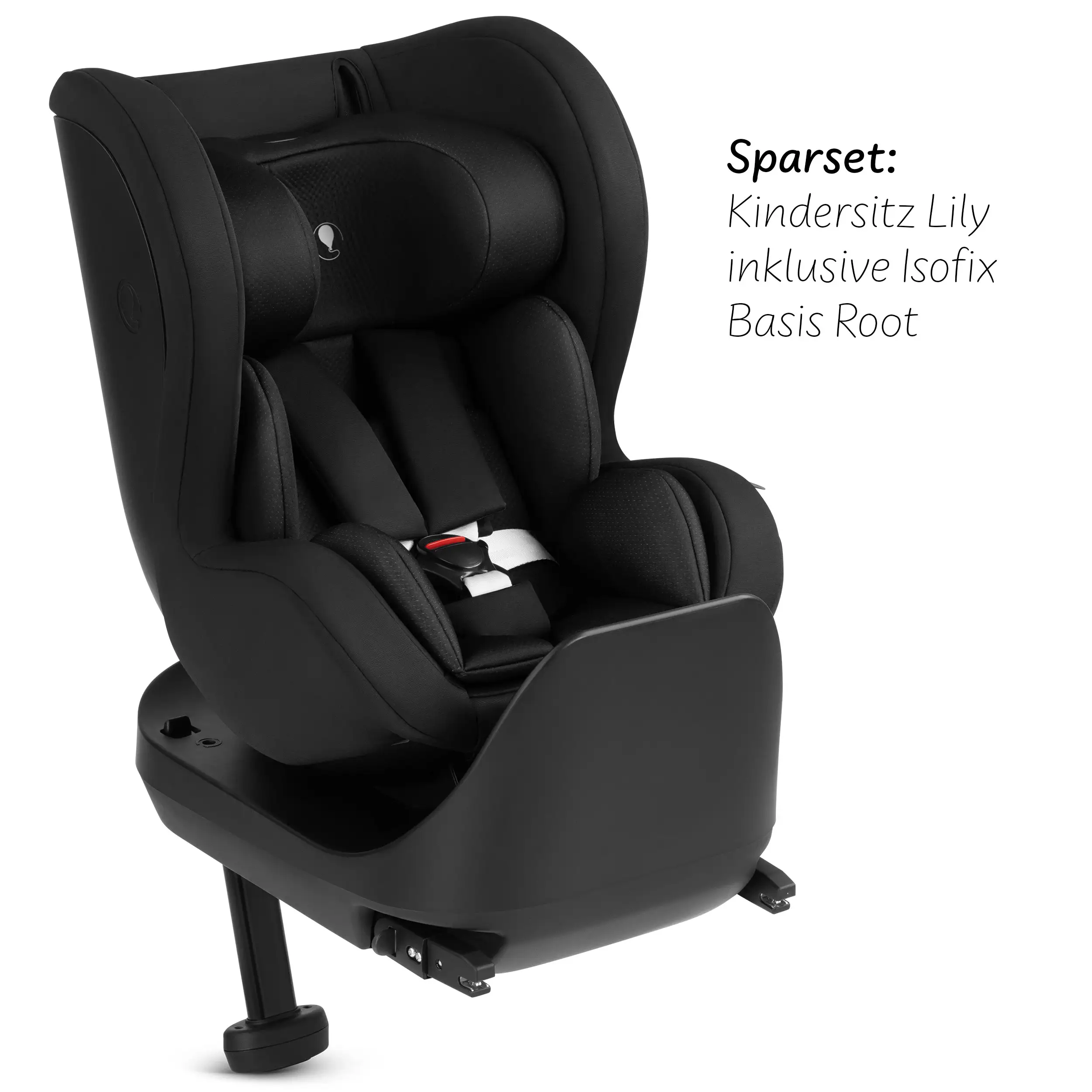 Lily i-Size car seats incl. swivel Isofix Base Root - Black