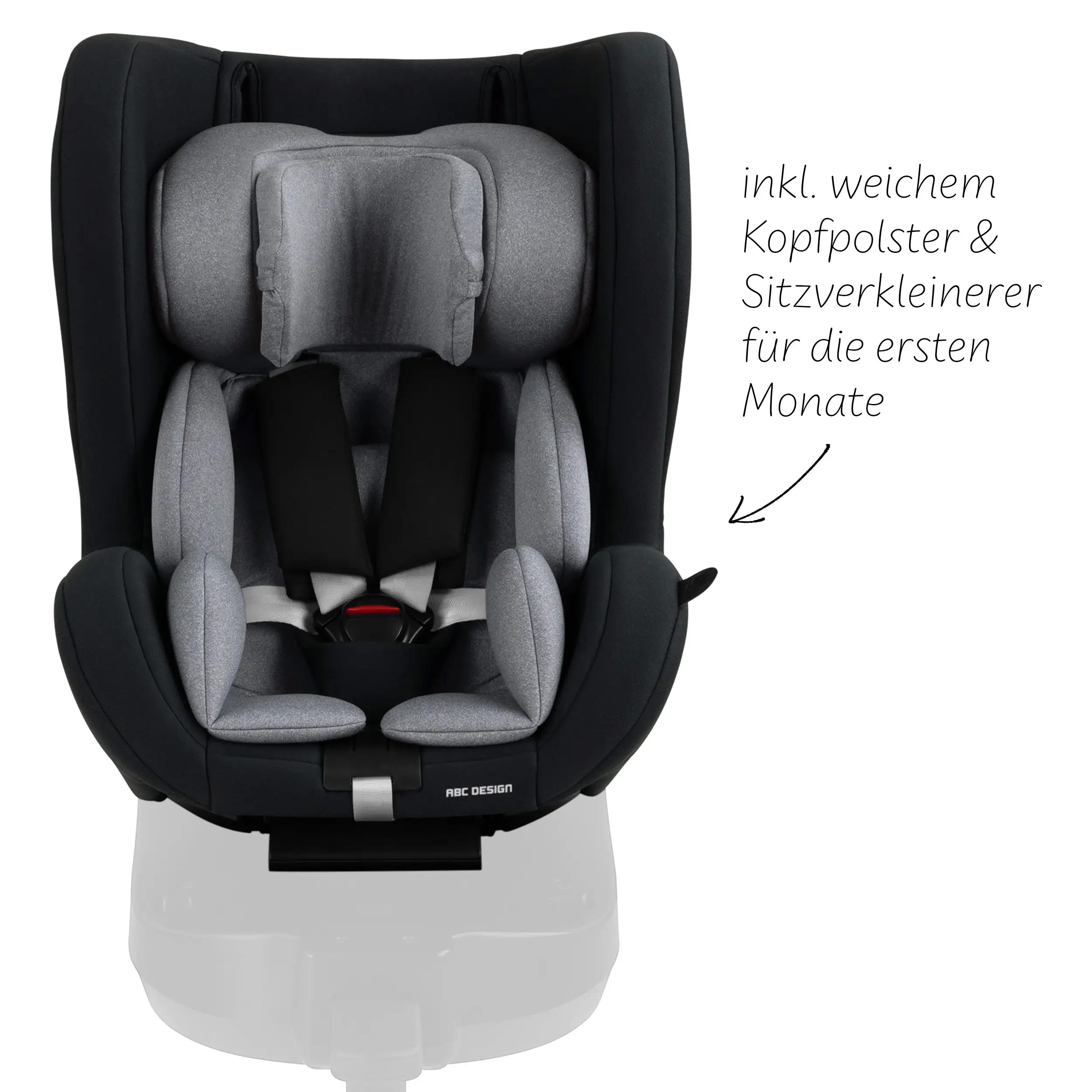 Reboard Car Seat Lily i-Size (from birth to 4 years) - Graphite