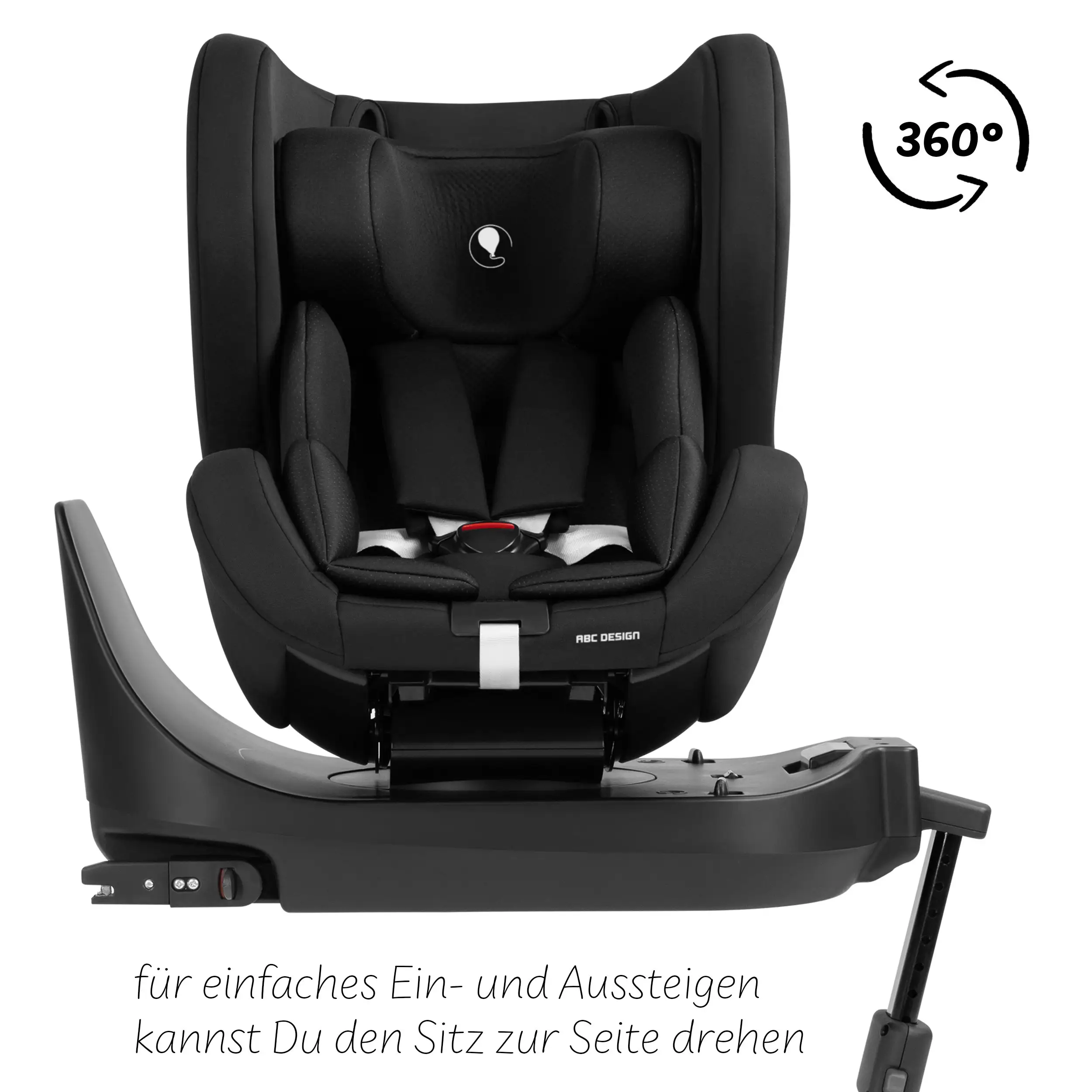 Lily i-Size car seats incl. swivel Isofix Base Root - Black
