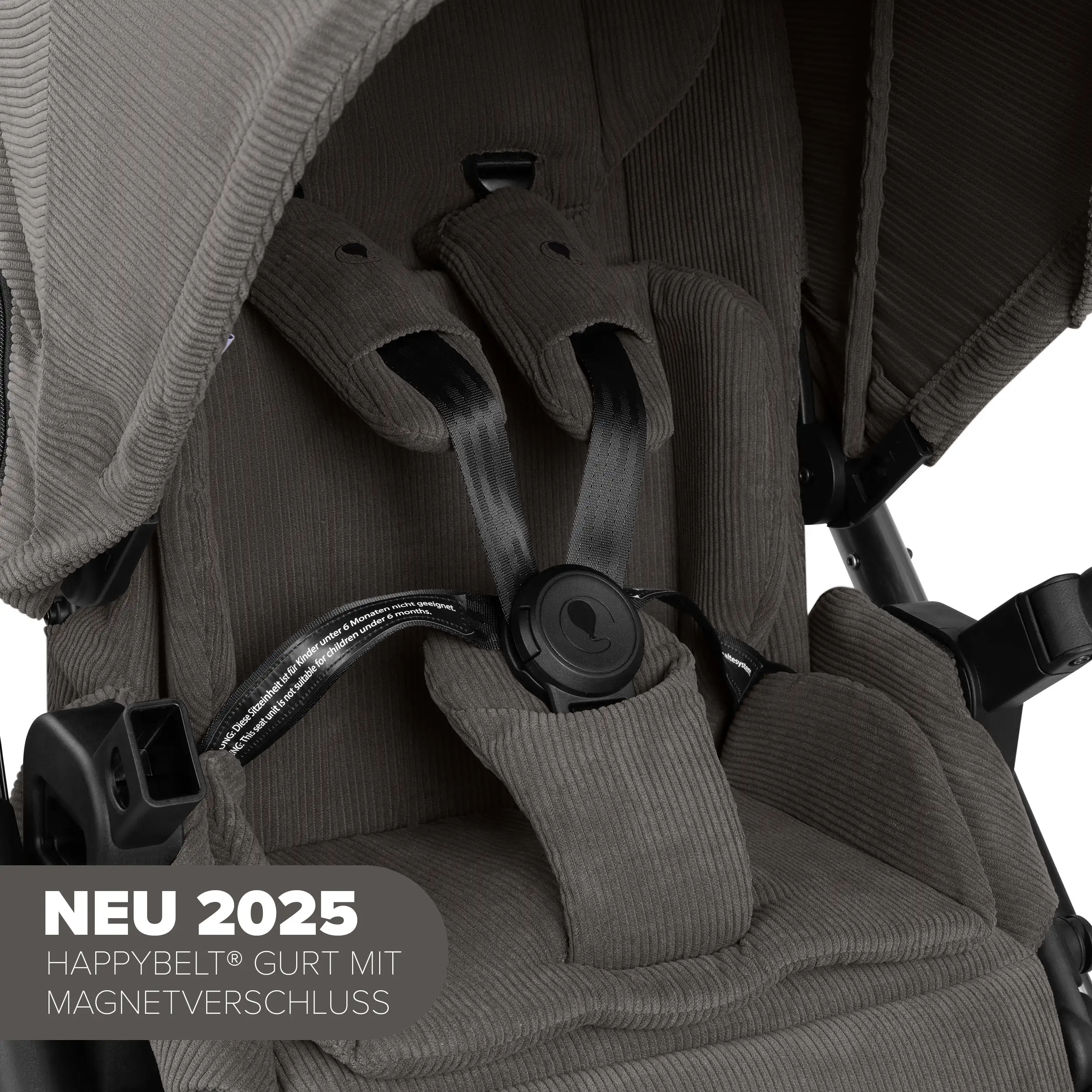 2in1 Stroller Samba 2 - Almond