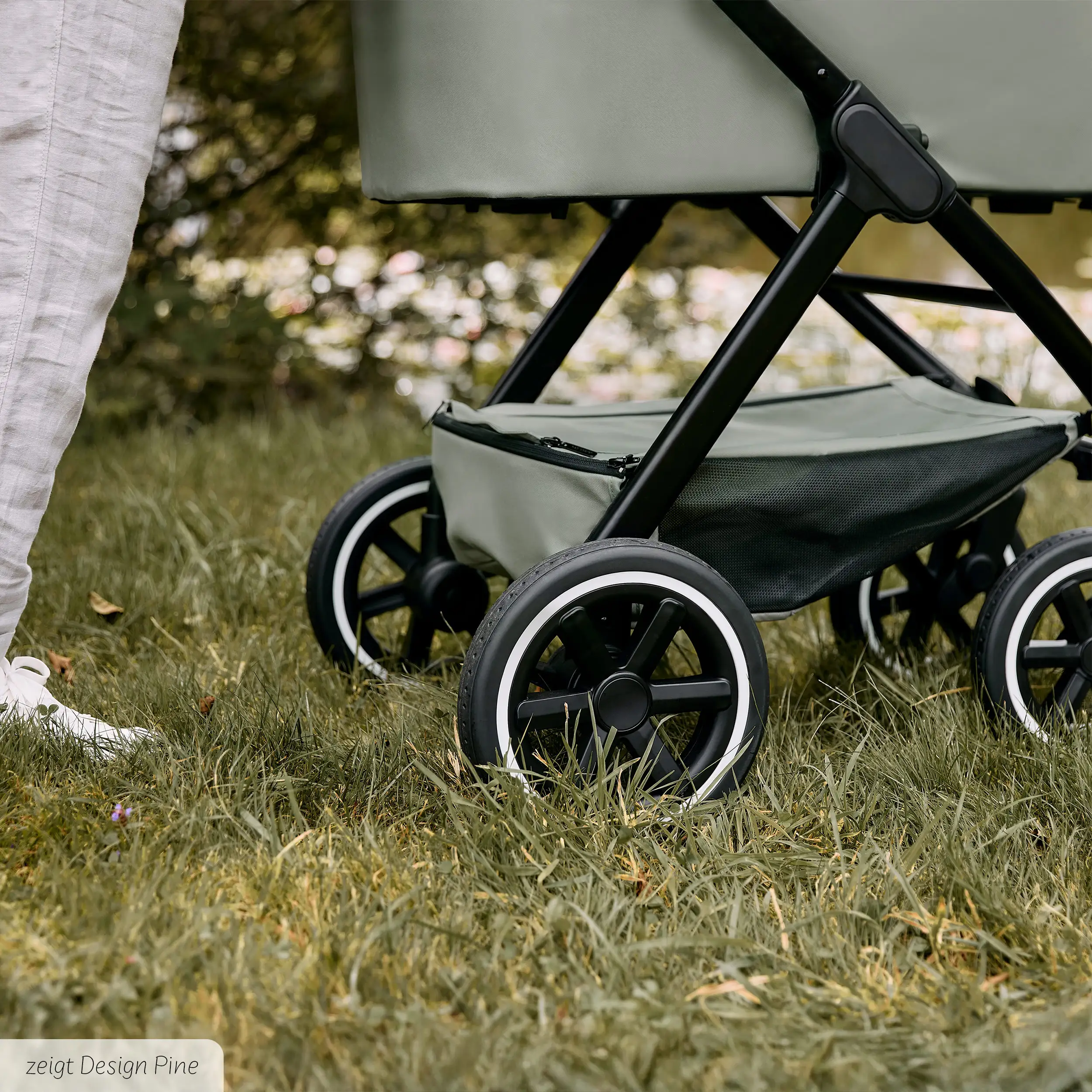 3in1-Kinderwagen-Set Samba 2 inkl. Babyschale Calla mit Liegefunktion - Camel