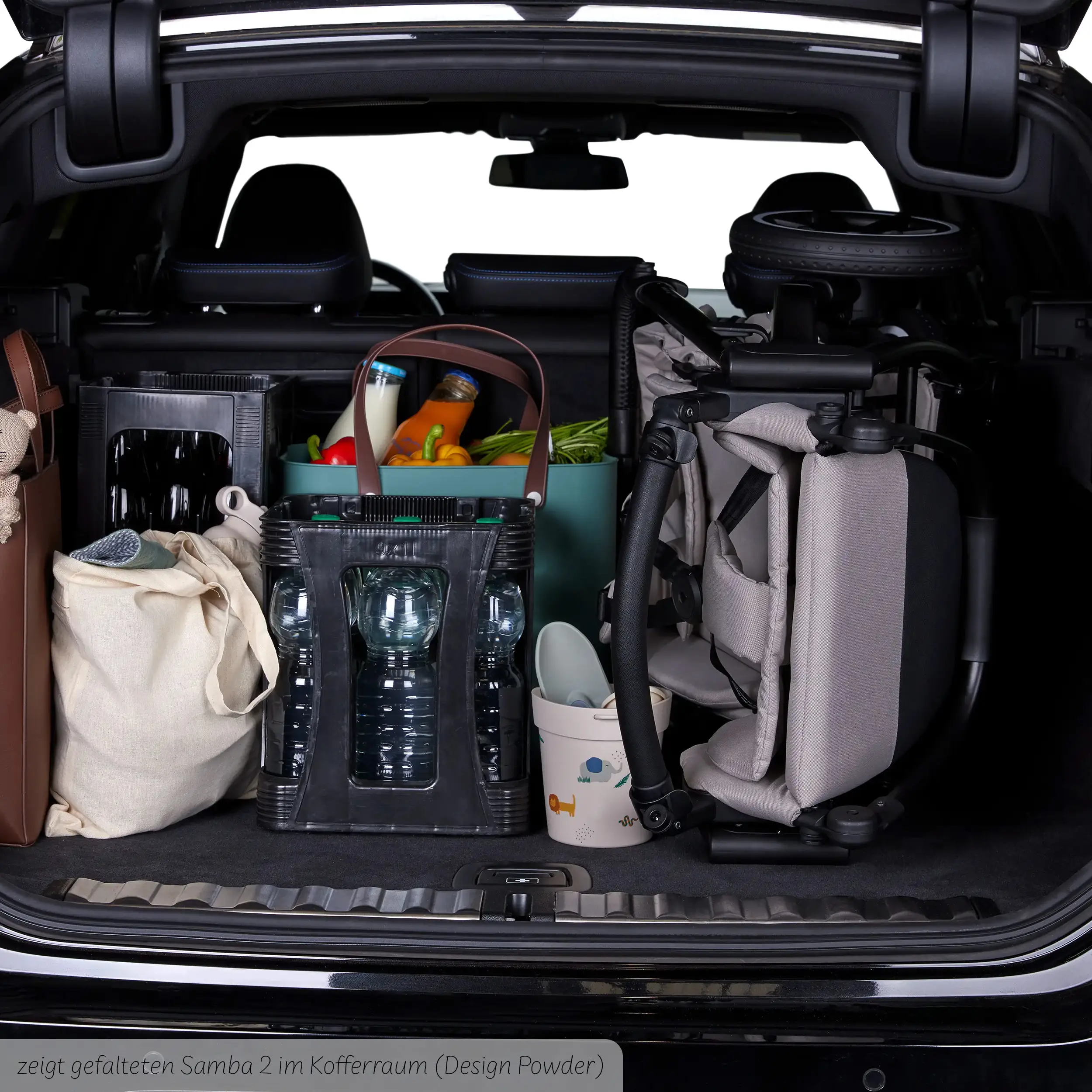 Travel set Samba 2 incl. car seats for newborns - Avocado