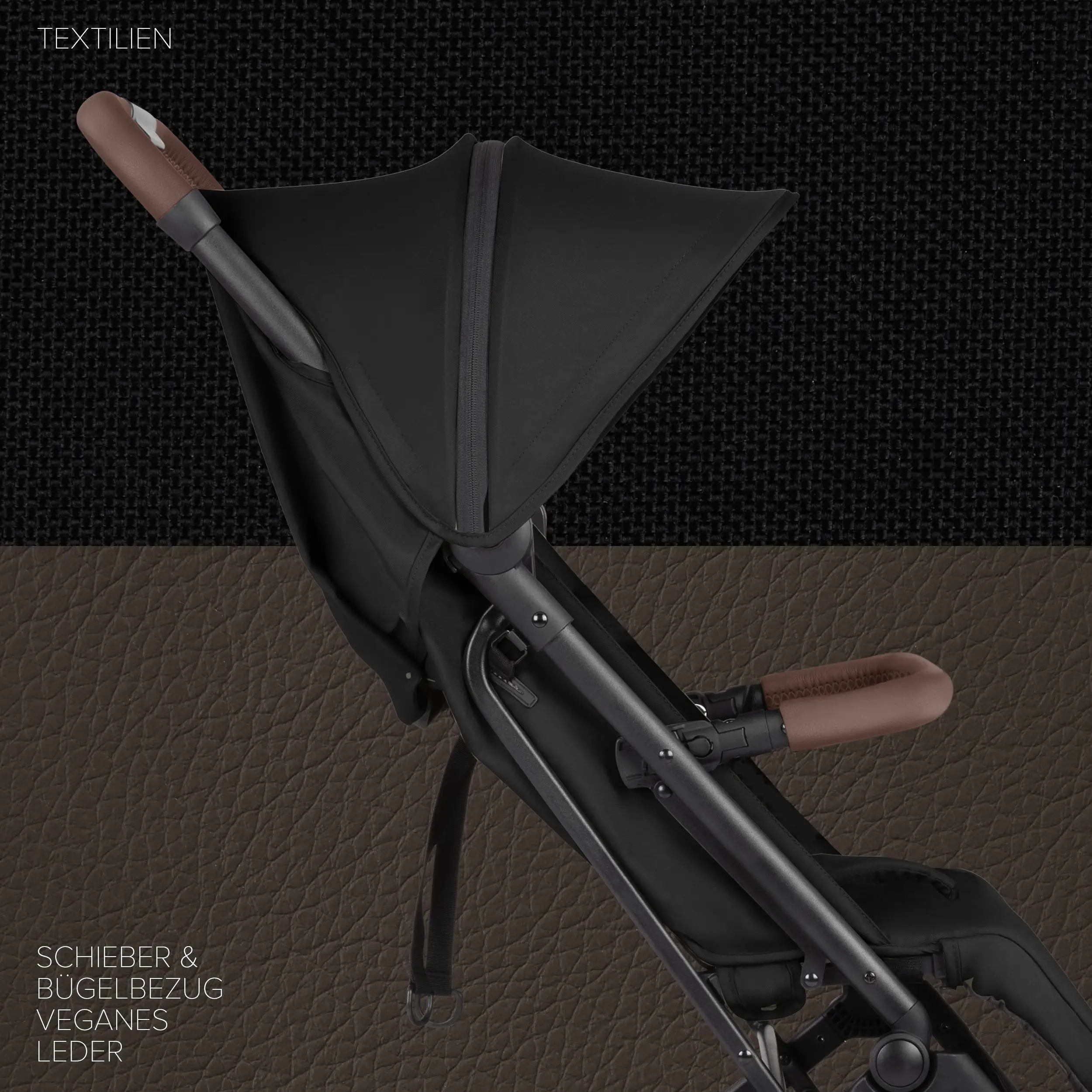 Travel Stroller Ping Light - Black