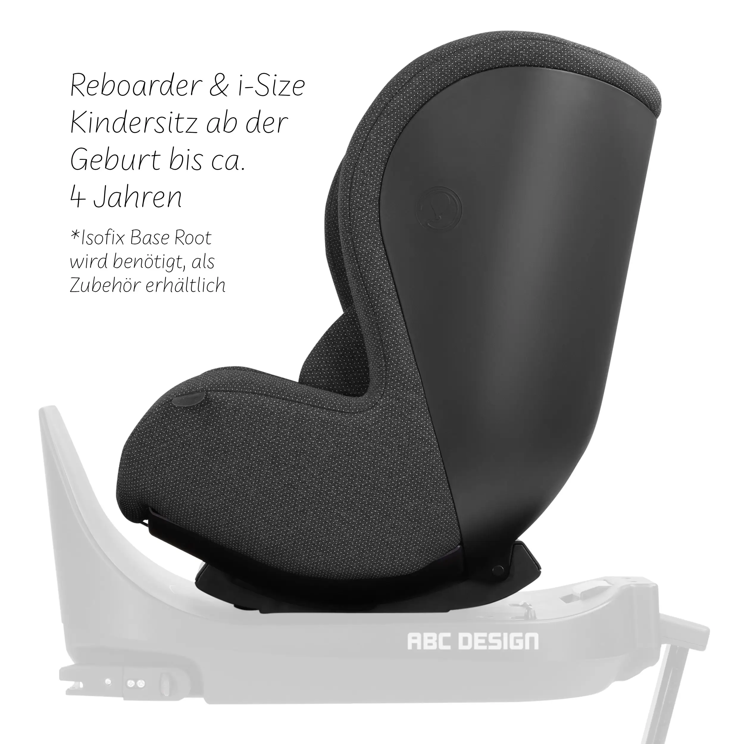 Reboard Car Seat Lily i-Size (from birth to 4 years) - Bubble