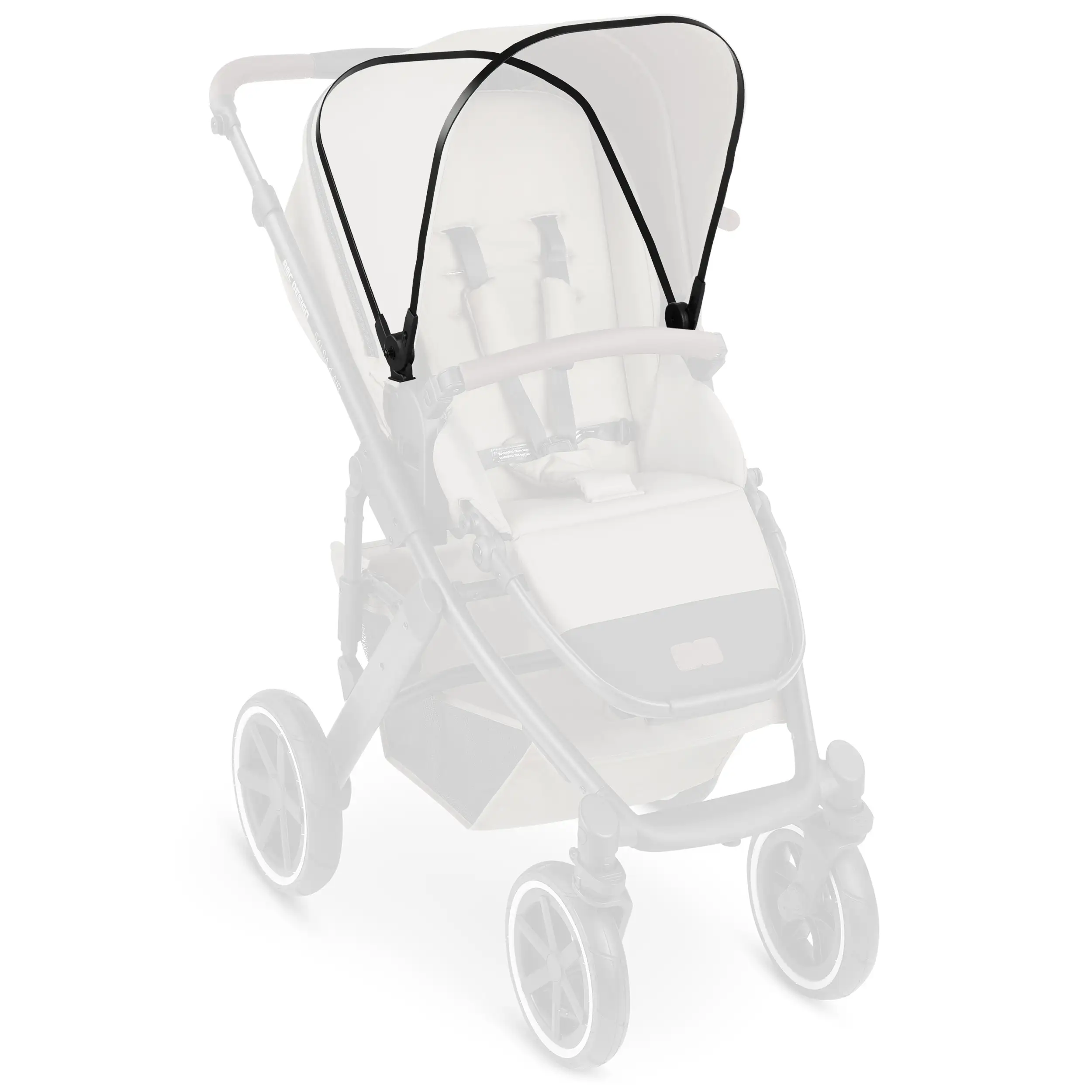 Canopy poles + joints for Salsa 4 / Salsa 4 Air / Salsa 5 Air / Salsa Run / Salsa 5 Run - Black