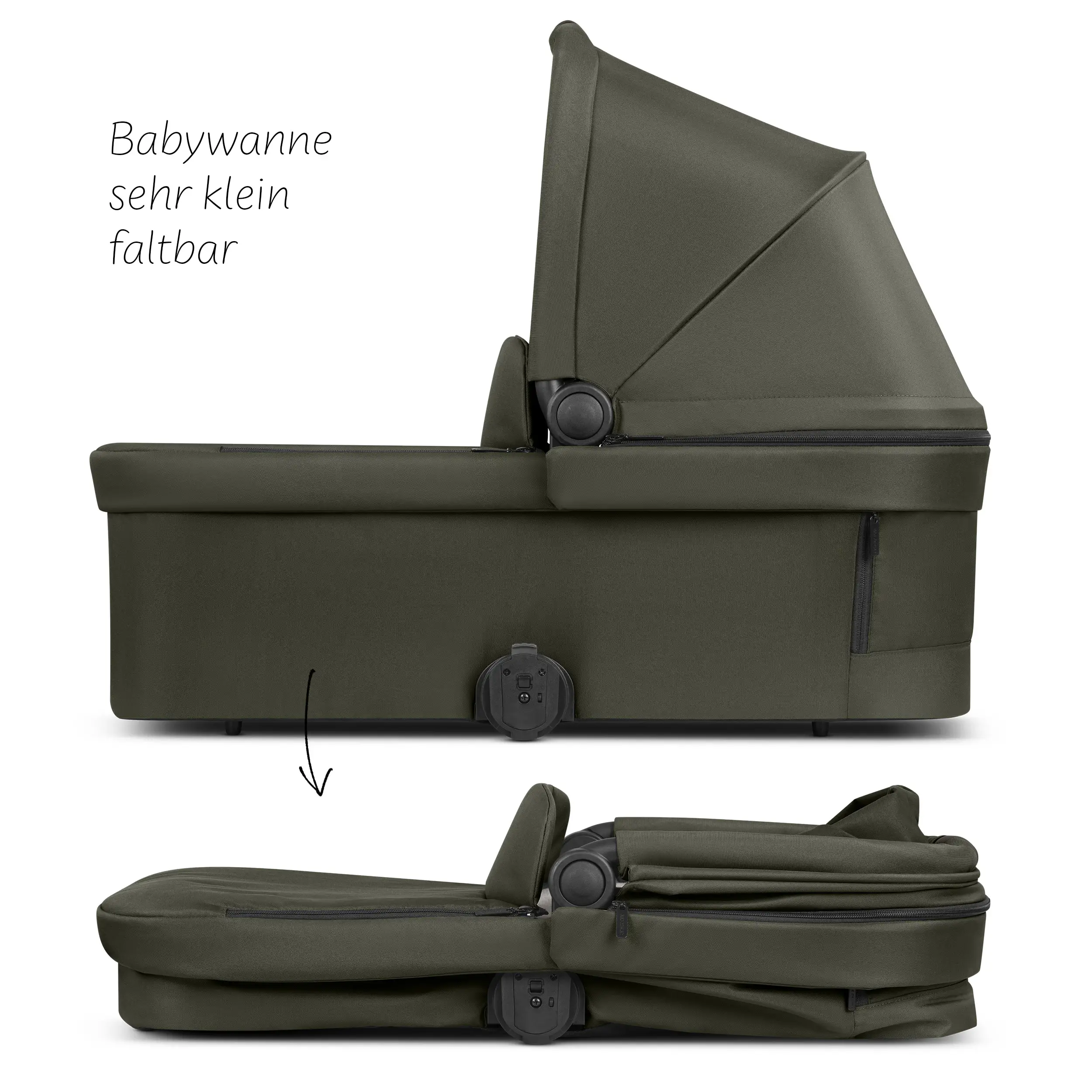3in1 Stroller Set City Life incl. infant car seat Maxi Cosi Pebble 360 Pro 2 - Avocado