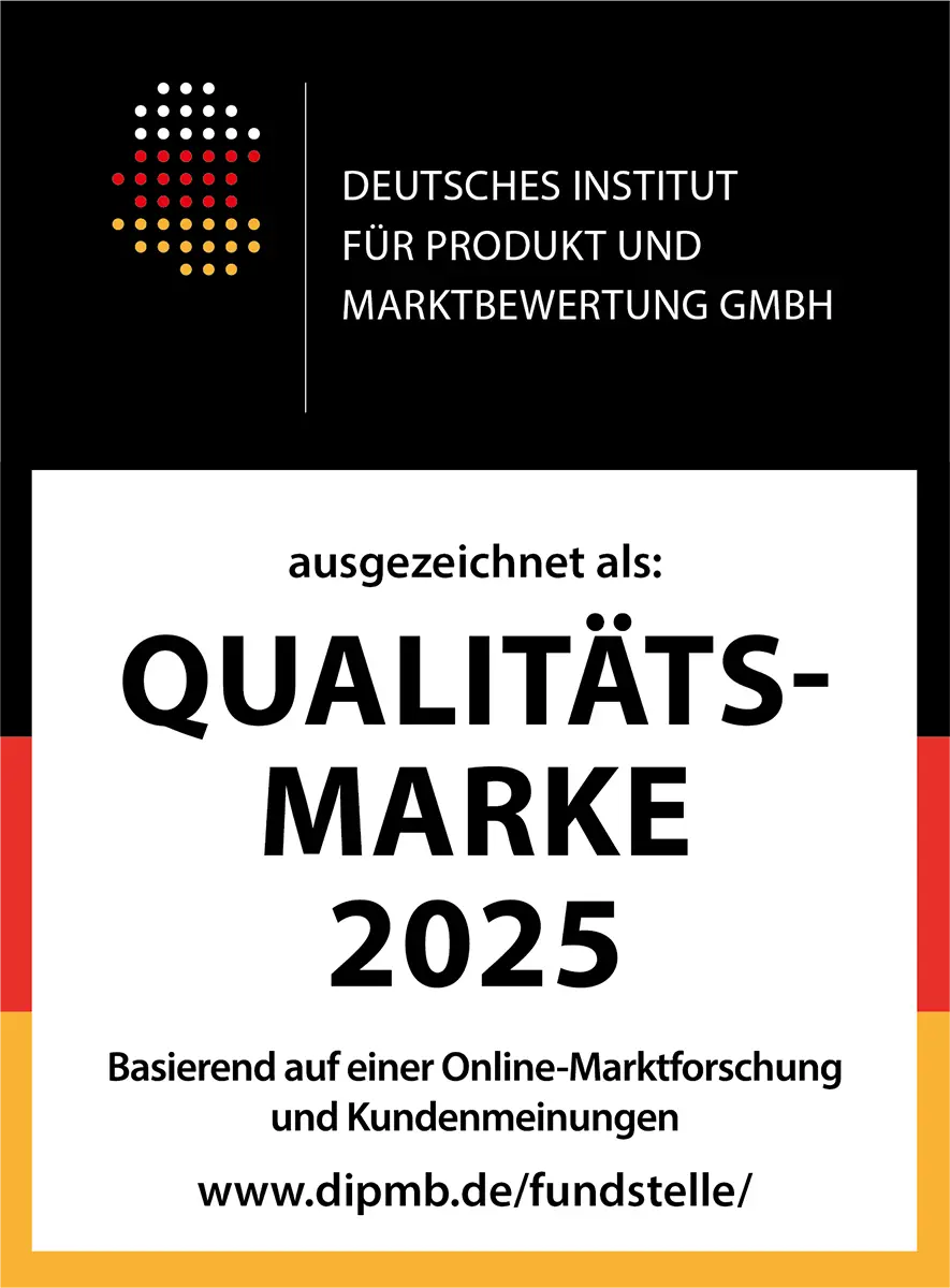 DISQ für den Bereich „Qualitätsmarke“ ausgezeichnet