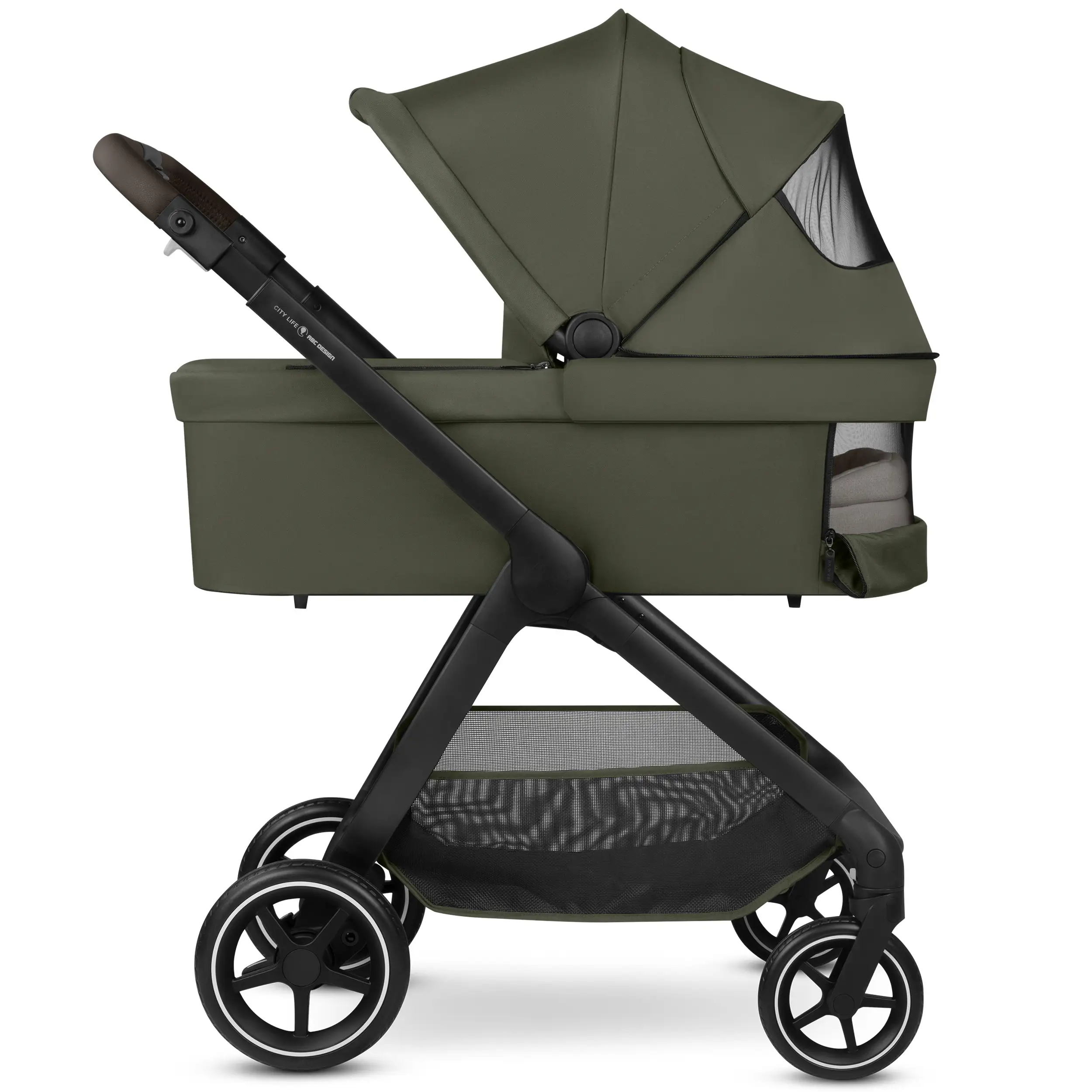 3in1 Stroller Set City Life incl. infant car seat Maxi Cosi Pebble 360 Pro 2 - Avocado