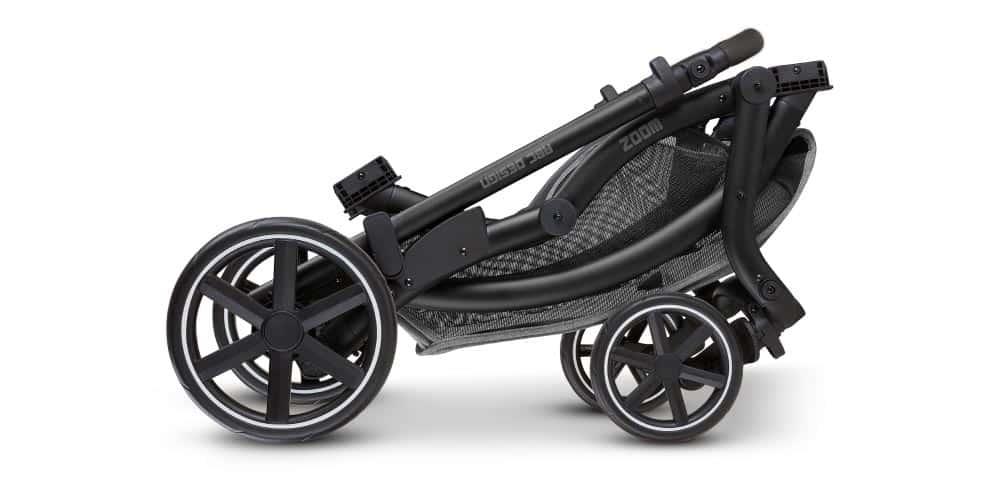 zoom stroller folded compact